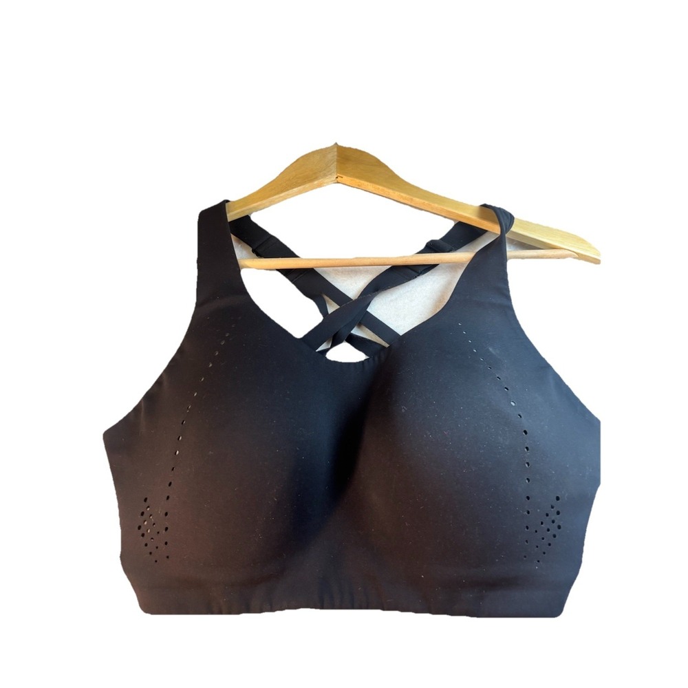Lululemon Sport Bra Women 34DDD Air Support Cross Back Ultralu Run Jog Core Go